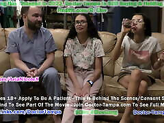 Become Doctor Tampa, Shock Your Mixed Cutie risa onodira Aria Nicole As You Perform Her 1st Gyno Exam EVER On Doctor-TampaCo
