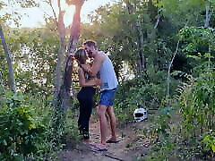 I took my sister-in-law&039;s www xxx video 207 com daughter for a walk in the woods!