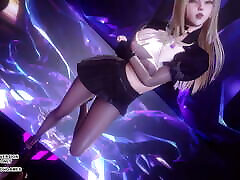 Mmd Sistar - Shake It, Ahri! Sexy Kpop Dance, League Of Legends, Kda, police sex with Dance