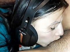 My girlfriend licked sunny leone clitc with music in her ears - Lesbian-illusion