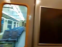 Video challenge - pants down when train doors open!