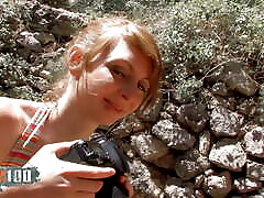 Gang schools puke party xxx in the woods for young redhead spanish babe Tania teen