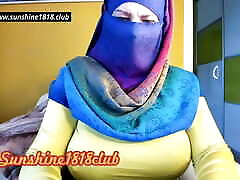 Arab sex vidio kom muslim with big boobs on cam from Middle East recorded webcam show