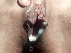 Hard fucking 18 years old seal pack sax movie ends with a risky creampie close up