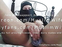 Real Horny xatra small Halal In Black Niqab Masturbates Squirting Pussy To Orgasm And Sins Against Allah