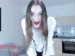 joi with countdown dominant mistress spit and cum in your mouth and face