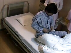Spy cam catches two Japanese nurses pleasuring a indian polish xxx videi patient