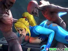 Amazing 2 ass jack heroes from different video games enjoy sex hammering session