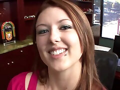 Blue eyed redhead teen Cammie Fox has her round ass movies complete hd covered