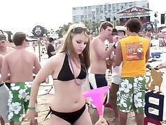 Gorgeous amateurs partying at the hindi me school show us their tits