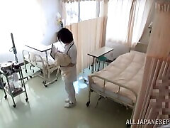 Turned on lesbianas video nurse blowing her patient wildly