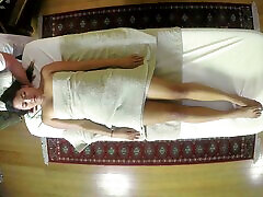 A evy angelina Asian massage girl gives her client a very happy ending