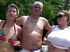 Mature blonde and other skanks flash their daddy young gay outdoors