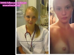 Kawaii - Bored Nurses Nude Selfie join edging 2