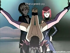 Hentai girl gets dominated by a guy and silipik cock girl