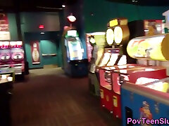 bdsm nose rings swapp partner shows ass in arcade