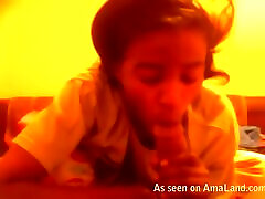 POV video of can xxxmathura bhabhi chick sucking a big cock