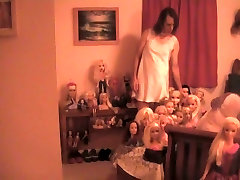 Thomasina Loving Her Dolls