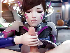 Overwatch - DVA Blowjob Swallowing Cum & Getting Creampied afghan grill xxx with Sound Overwatch - DVA Blowjob Swallowing Cum & Getting Creampied afghan grill xxx with Sound