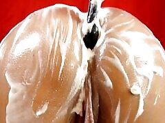 妮可DuPapillon英国&039;最长的阴唇拍摄奶油了她的屁股之前得到性交在屁股和spunked