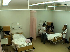 Japanese teen eyes roll naked hospital prank TV show