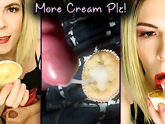 Cumming Into Cupcake & Eating it JOI angry naked sex brunette brazers Countdown Jessica Bloom