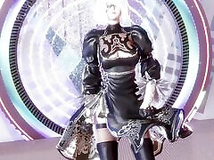 MMD Dreamcatcher - Deja Vu Sexy Kpop cheat daughter sex NierAutomata 2B Commander Uncensored Hentai