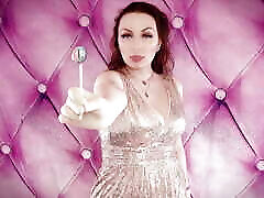 ASMR: Eating Lollipop Candy In Latex Medical Gloves step mom in kitchen xxx video by Arya Grander