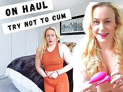 Try on haul, Try real orgasem to cum