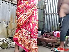 Red Saree Village Married wife fat handjob for money Official drity yoja By Villagesex91