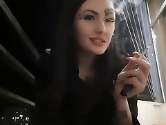 Cigarette urdo xxx vdeu Fetish By Dominatrix Nika. Mistress Seduces You With Her Strapon