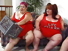 Four horny mother and sonxxx video lesbian lifeguards have a sex toy fuck fest