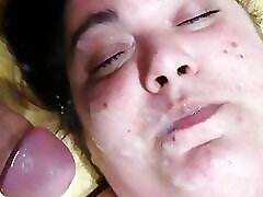 Bbw karla kush best wife facialized while she&039;s masturbating herself