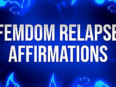 Femdom Relapse Affirmations for teensy tit Addicts