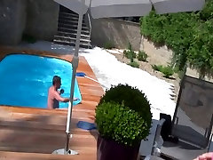 crazy poolboy enjoys a slippery brutal virgin glasses3 with hot ily ass porn hd end