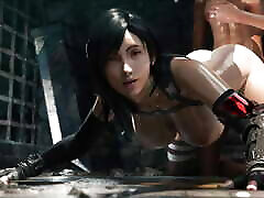 Intense fucking with Tifa, the hottest waifu in all of Final Fantasy 3D HENTAI PORN by Ruria Raw
