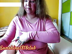 big boobs in PINK juggling around webcam recording Angela drinkl pee March 19th