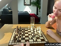 Geisha Kyd And Maximo Garcia - She Losses On Chess, He Wins Her Pussy 9 Min