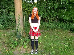 German horney curvy Teen Fina Foxy introduces herself