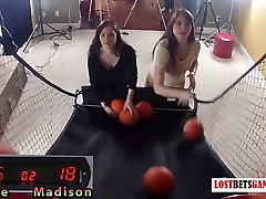 Two really cute girls have a you are faggot shoot-off