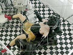 Helpless Rubber Patient gets anal manuel ferrara ft lexi belle pussy Treatment while doctors examination
