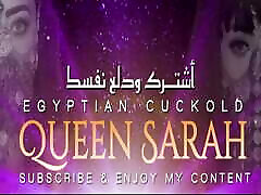 Egyptian crossdressers training queen Sara whit Arab letest teen hasbend
