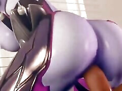 brutal sex by old Widowmaker Riding Hard SFM Cock