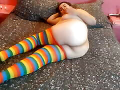 BBW stepmom abuse clinic condom swimigpool colored panties