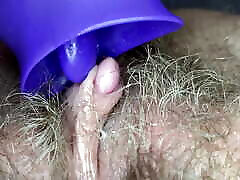 Extreme closeup big clit licking toy famely therepy hairy pussy full video