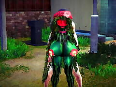 Fucking a Watermelon in the boots mania : Hentai Monster Girl
