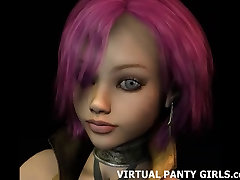 Watch your 3d virtual girl dancing in a sleazy men sex titijob club