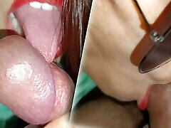 最好的口交曾经在色情行业由印度bhabhi红lipstic口交