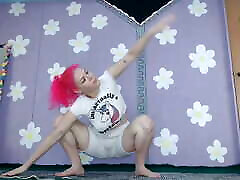 Yoga Workout Latina Cute Milf Flashing mischa brooks and valentina nappy See Through Leggings