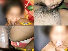 Indian girl injoying Hir pussy licking, Desi Girlfriend Chudai & blowjob cum in mouth, Indian girlfriend Hard india srx move & deepthroat